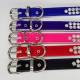2-Row Velvet Rhinestone Collar